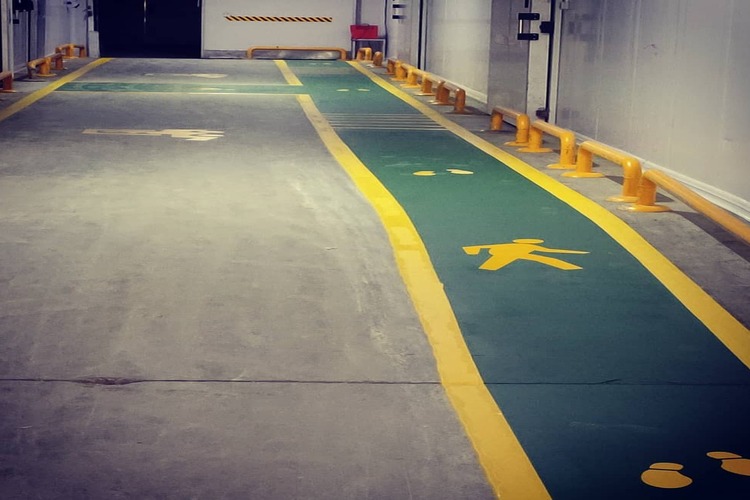 Bursa Otopark Yol Çizgisi Uyguluma İşi